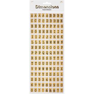 TYPEWRITER FOAM BLACK GOLD