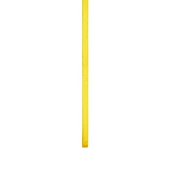 RIB 3MM POLY SATIN D-F YELLOW 45M