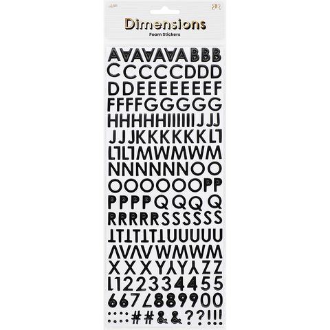 MINI ALPHA FOAM WHITE BLACK