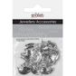 Charm - Leaf 20mm Silver 20Pcs
