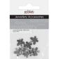 Charm - Butterfly 13mm Dark Silver 8Pcs
