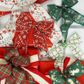 XMAS RIBBON WIRE EDGE LUXE 40 ROLL MIX