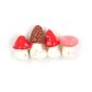 FG MINI MUSHROOM PEOPLE PINK MLTI 4PC