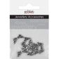 Charm - Angel Wings 10x20mm Dark Silver