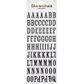 ALPHA NUMERICAL PUFFY BLACK