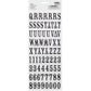 ALPHA NUMERICAL PUFFY BLACK