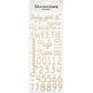 PUFFY PHRASES BABY GIRL STICKERS