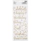 DIMENSIONS  PUFFY PHRASE PARTY STICKERS