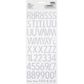 FOAM GLITTER ALPHA SERIF STICKERS