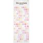 DIMENSIONS  MINI FOAM ALPHA STICKERS