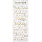 DIMENSIONS  PUFFY PHRASE PARTY STICKERS