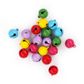 BELLS MINI FOLLY 12MM MULTICOLOUR 20PC