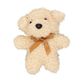 MINI DOG TEDDY BEIGE 10CM 1PC