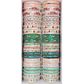 XMAS RIBBON BOWS 40 ROLL MIX
