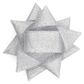Xmas Bow 9.5Cm Silver Metallic 1Pc