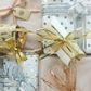 Xmas Bow 9.5Cm Silver Metallic 1Pc