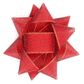 Xmas Bow 9.5Cm Red Metallic 1Pc