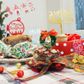 Xmas Red Bauble Cake Topper 1Pc
