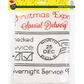 XMAS GIANT SACK 49x68CM XMAS EXPRESS 1PC