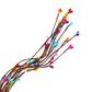 ARTIFICIAL FLORAL BUD VINES ASST 10PC