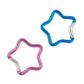 CARABINER STAR CLIPS 2PC