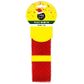 XMAS METALLIC TULLE RIBBON RED 3M