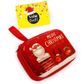 XMAS METAL RECTANGULAR CASE W ZIP 1PC