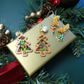XMAS MINI PINECONE BAUBLE BUNCH GLD 2PCS
