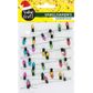 XMAS MINI STRING LIGHTS BLACK 1M