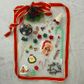 XMAS MINI MERRY CHRISTMAS TINS 2PCS