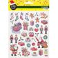 XMAS FOIL STICKERS NUTCRACKERS 1 SH