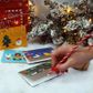 XMAS WHIMSICAL GREETING CARDS 8PCS
