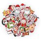 XMAS DIE CUT FUN STICKERS ASSORTED 50PCS