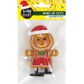 XMAS WIND UP TOY GINGERBREAD 1PC