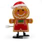 XMAS WIND UP TOY GINGERBREAD 1PC