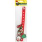 XMAS PUSH ON CHARM BRACELET SET 7PCS