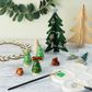 XMAS WOOD DIY TREE 2PCS