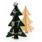 XMAS WOOD DIY TREE 2PCS