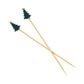 XMAS WOOD TREE SKEWERS 20PCS
