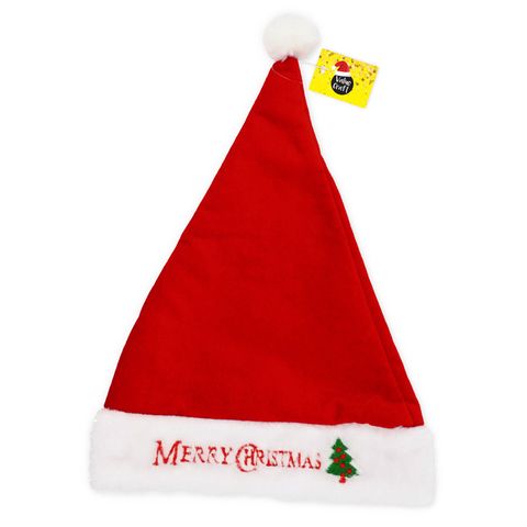 XMAS SANTA HAT MERRY CHRISTMAS 1PC