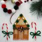 XMAS YARN POM POMS ASSORTED 16PCS