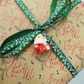 XMAS MINI RESIN WAVING SANTA 2PCS