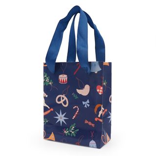 XMAS MINI PREMIUM GIFT BAGS ORNAMENT 1PC
