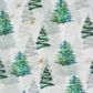 XMAS TISSUE PAPER PAINTED TREES 5SH