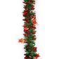 XMAS TINSEL RED GREEN GINGERBREAD 2M