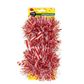 XMAS TINSEL RED WHITE CANDYCANE 2M