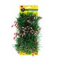 XMAS TINSEL GREEN CANDYCANE 2M
