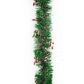 XMAS TINSEL GREEN CANDYCANE 2M