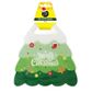 XMAS NOVELTY TREE ZIPLOCK BAG 6PC