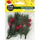 XMAS MINI RED HOLLY BERRY PICKS 5PC